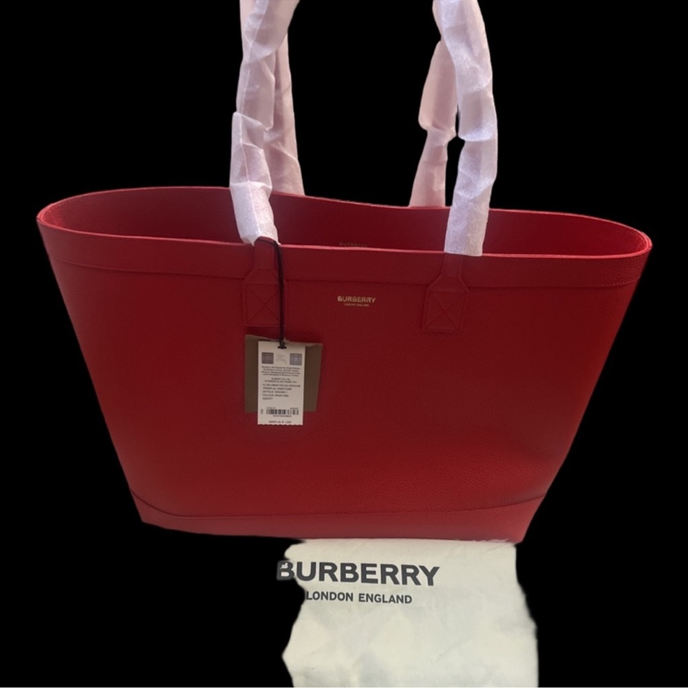 Burberry Red Women's Tote Bag - Picture 2 of 10